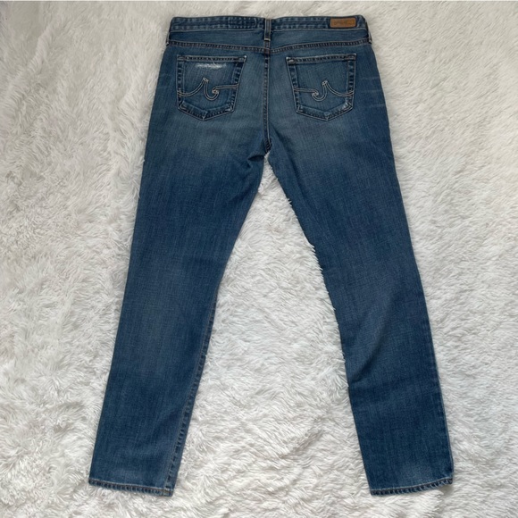 Adriano Goldschmied Distressed Cropped Jeans - Picture 2 of 6